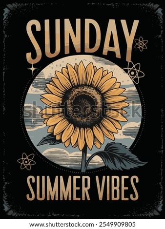 Similar – Image, Stock Photo sunday flowers Sunflowers