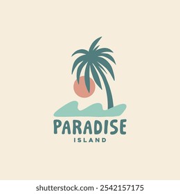 Vintage surf design template for surf club, surf shop, surf merch.