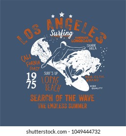 vintage surf illustration
