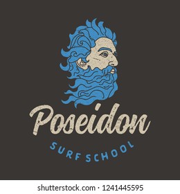 Vintage Surf vector print design ,tee shirt graphics, typography