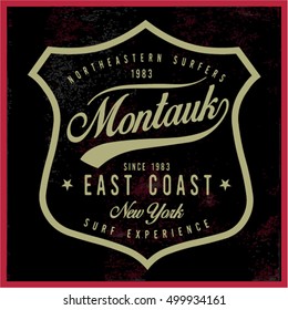 Vintage Surfing Graphics and Emblems.