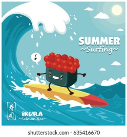 SUSHI SURFER Sushi Lover Surfing Graphic by basilio.vintage · Creative  Fabrica