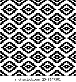 vintage symetry surface artistic black pattern. black and white geometric pattern