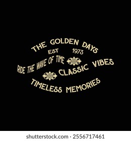 vintage t shirt design illustration