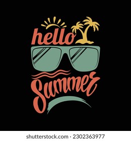 Vintage t shirt Design, Summer T-Shirt Design