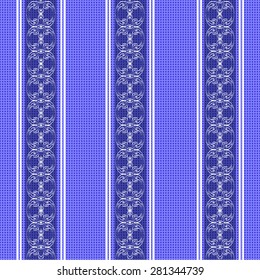 vintage tablecloth seamless pattern. beautiful vector background, the idea for decor, wallpaper and textiles