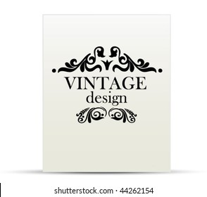 etiqueta vintage