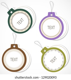 Vintage tags
