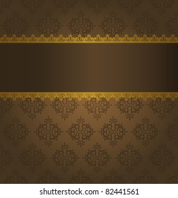 Vintage tapestry background. Vector