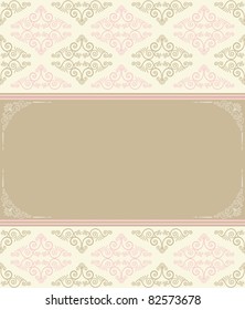 Vintage tapestry background. Vector