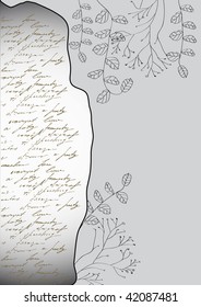 Vintage tattered background