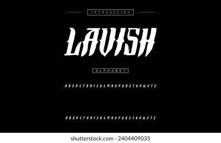 Vintage tattoo font. Font for the tattoo studio logos, alcohol branding, and many others in retro style.