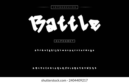 Vintage tattoo font. Font for the tattoo studio logos, alcohol branding, and many others in retro style.