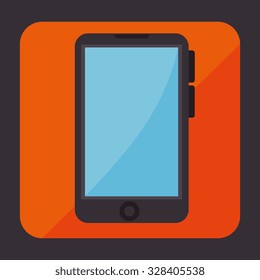 Vintage technology media design, vector illustration eps 10.