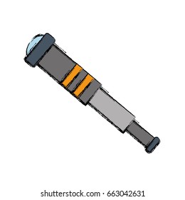 vintage telescope icon