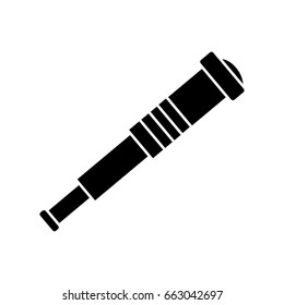 vintage telescope icon