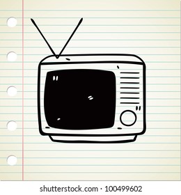 vintage television