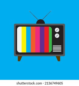 Vintage Television Classic Illustration Vector