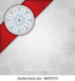 Vintage Template Frame Design For Xmas Card