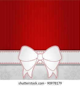 Vintage Template Frame Design For Xmas Card