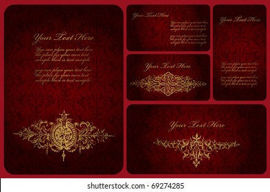 vintage templates for design