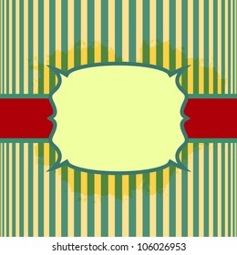 Vintage template.vector illustration.