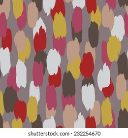 Vintage textile pattern. Abstract seamless vector background.