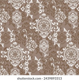 vintage texture made of circular patterns