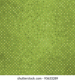 Vintage texture with retro polka pattern. EPS 8 vector file included