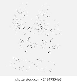 Vintage texture white abstract background. Vector illustration glitter particles.