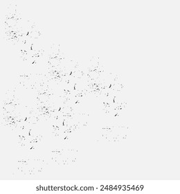 Vintage texture white abstract background. Vector illustration glitter particles.