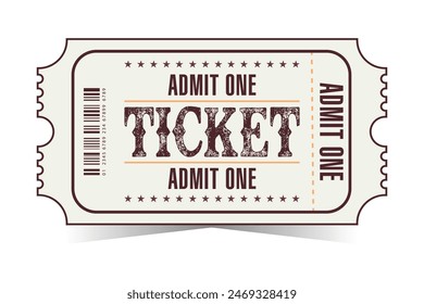 vintage ticket, Train vintage ticket template  For excursion routes, retro parties and clubs and other projects