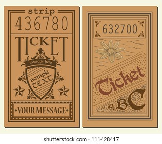 Vintage Tickets