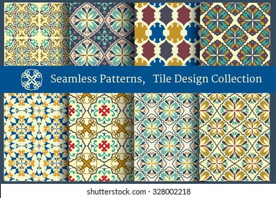 Vintage Tile designed Wallpapers Collection
