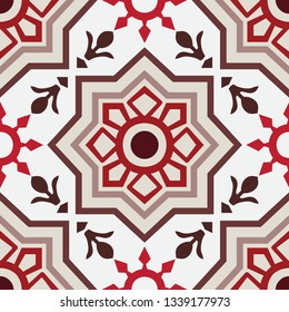 Vintage tile pattern