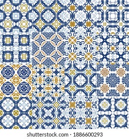 Paquete Retro De Tile Vintage. El retro de mosaico vintage es la colección perfecta para todos tus proyectos creativos.