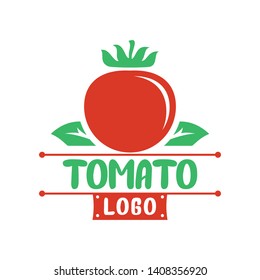 vintage tomato logo/food logo concept