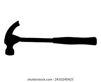 Vintage Tool Silhouette vector art white background