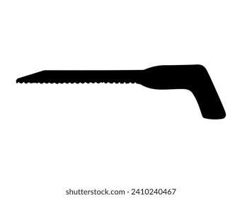 Vintage Tool Silhouette vector art white background