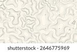 vintage topography map with line paths with dash connection lines with grid lines template