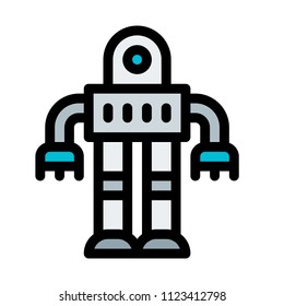 Vintage toy robot