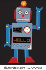 Vintage Toy Robot