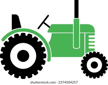 Vintage Tractor Digital EPs Vector graphics File