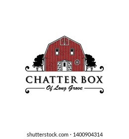 Vintage  Traditional Cafe House Logo Design Template