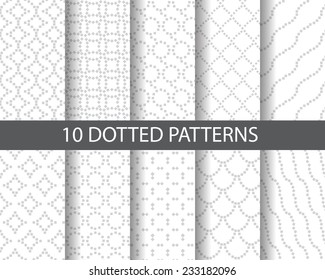 vintage traditional  seamless  patterns, gray and white color, Pattern Swatches, vector, Endless texture can be used for wallpaper, pattern fills, web page,background,surface