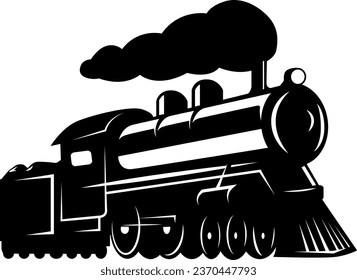 Vintage Train Digital EPs Vector graphics File