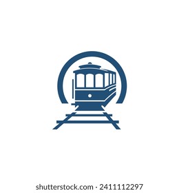 vintage train and rail vector, can be use on all media, because made with high resolutio.