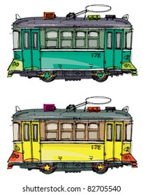 vintage tram