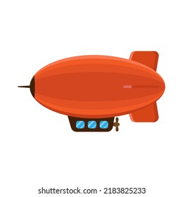Vintage Transportation Named Zeppelin. Suitable For News Media, Illustration, Etc
