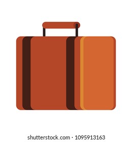 Vintage travel suitcase